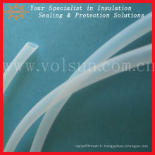 Tube thermo-rétrécissable de ROHS PTFE / tube thermorétractable isolant élevé de téflon